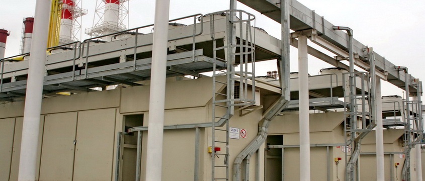 Установки размещаются в специальных звукоизолирующих укрытиях