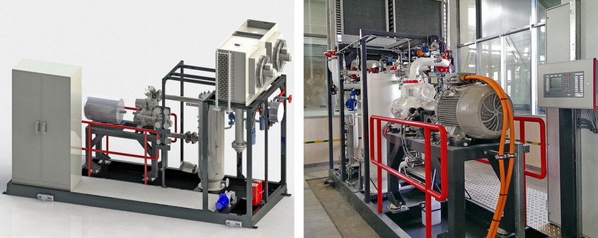 Компрессорная установка-симулятор
