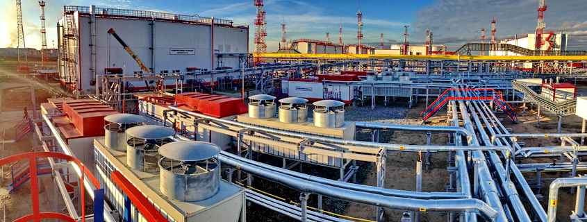 Компрессорная станция нефтяного газа на Пякяхинском месторождении