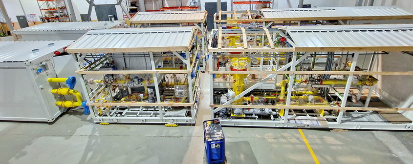 Перед отгрузкой АГРС прошла предварительные (заводские) испытания